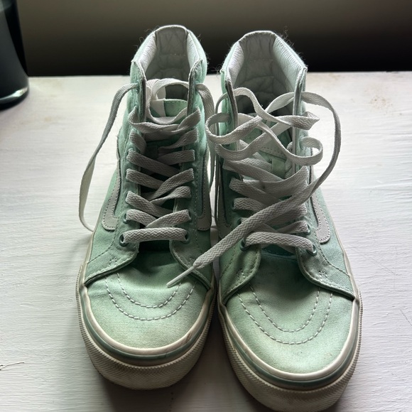 Vans High-Top Sneaker Bundle - Black, Mint, Maroon - Picture 6 of 11